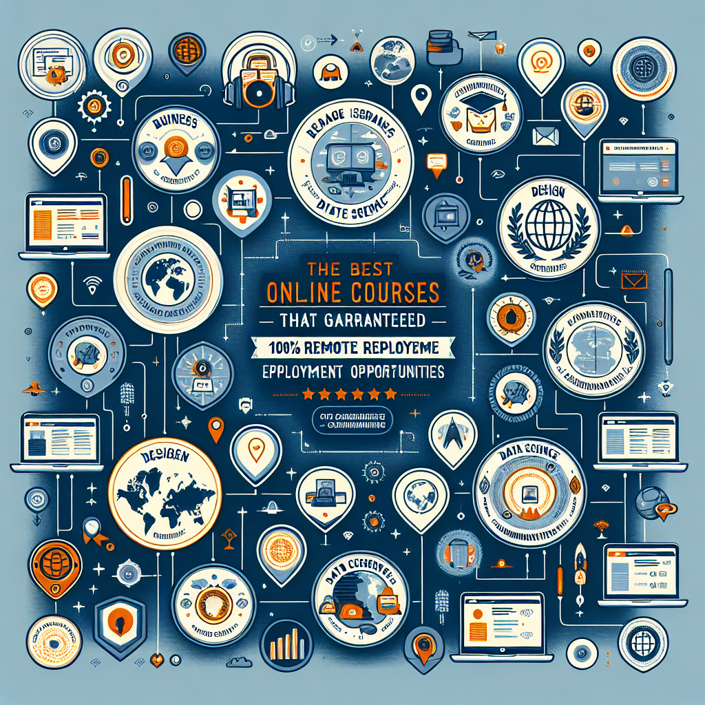 Guía mejores cursos para conseguir empleos 100% online